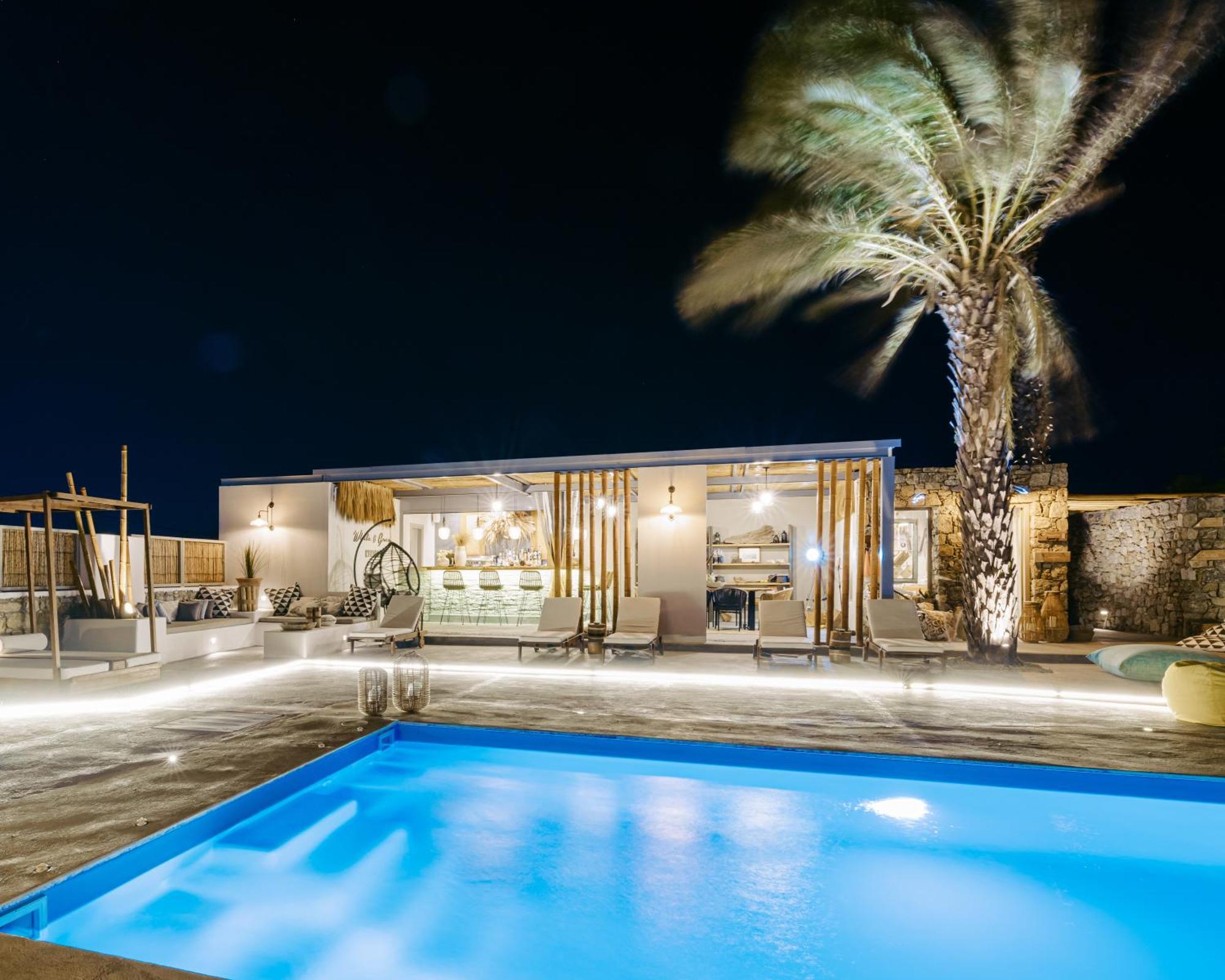 White And Grey 2 Apartment Mykonos Town Exterior photo