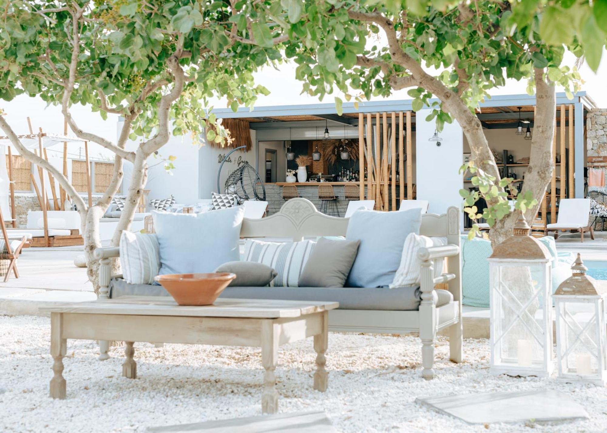 White And Grey 2 Apartment Mykonos Town Exterior photo