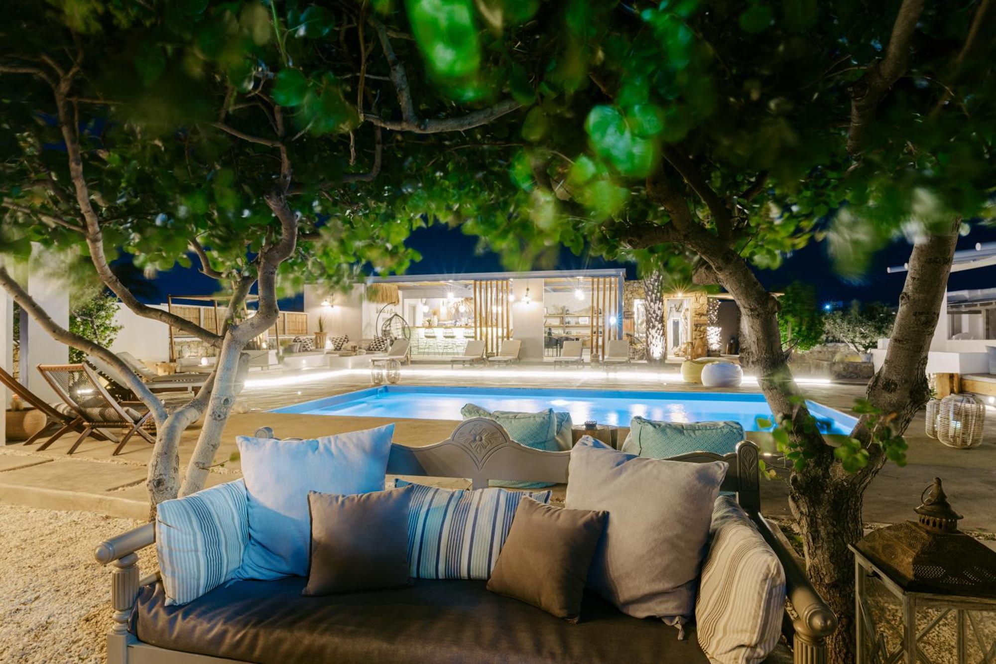 White And Grey 2 Apartment Mykonos Town Exterior photo