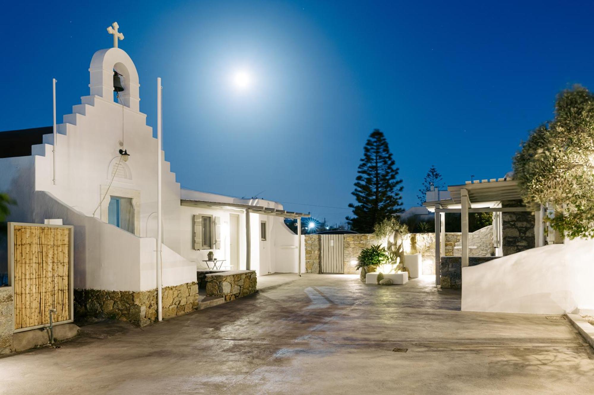 White And Grey 2 Apartment Mykonos Town Exterior photo