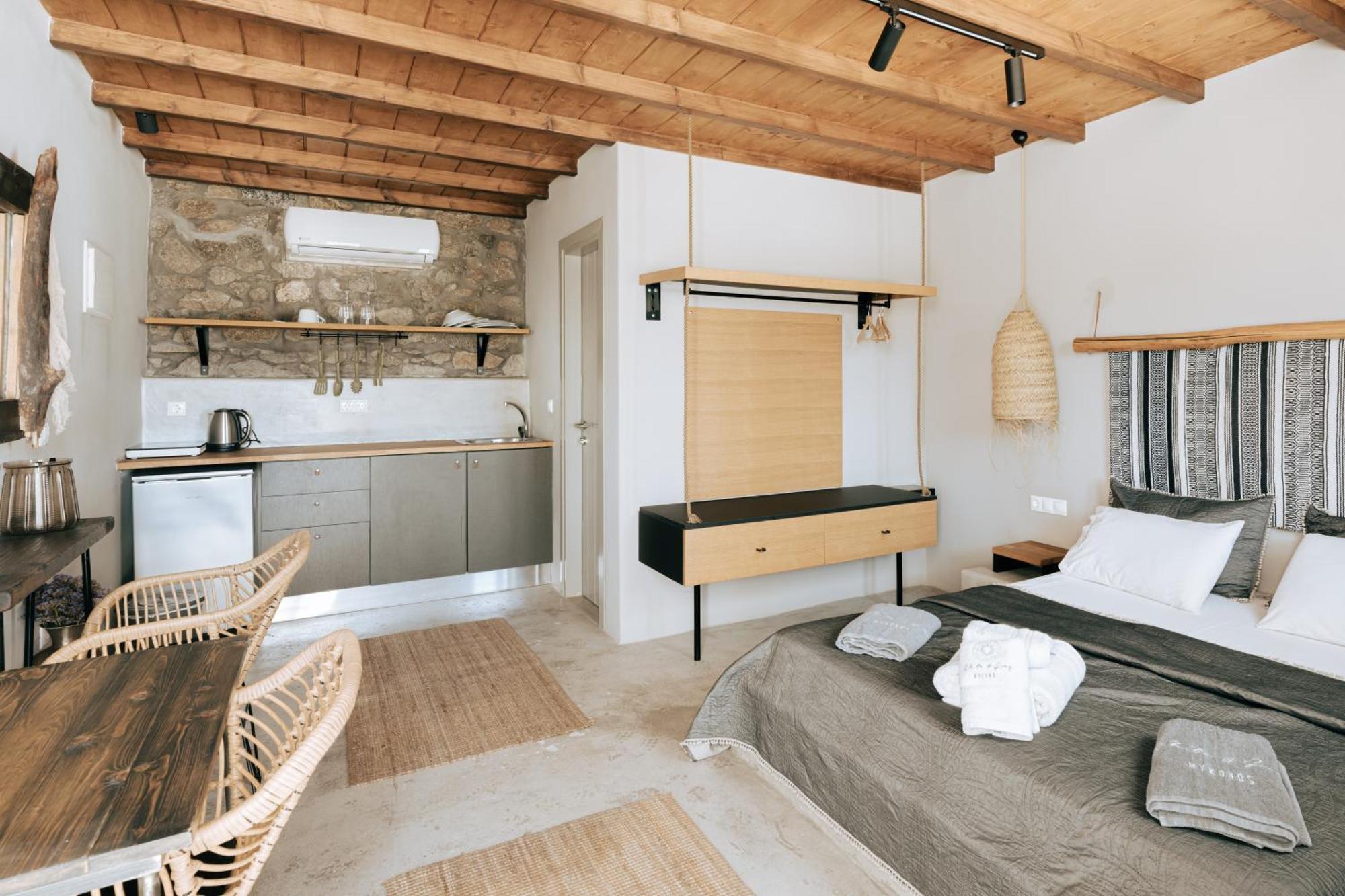 White And Grey 2 Apartment Mykonos Town Exterior photo