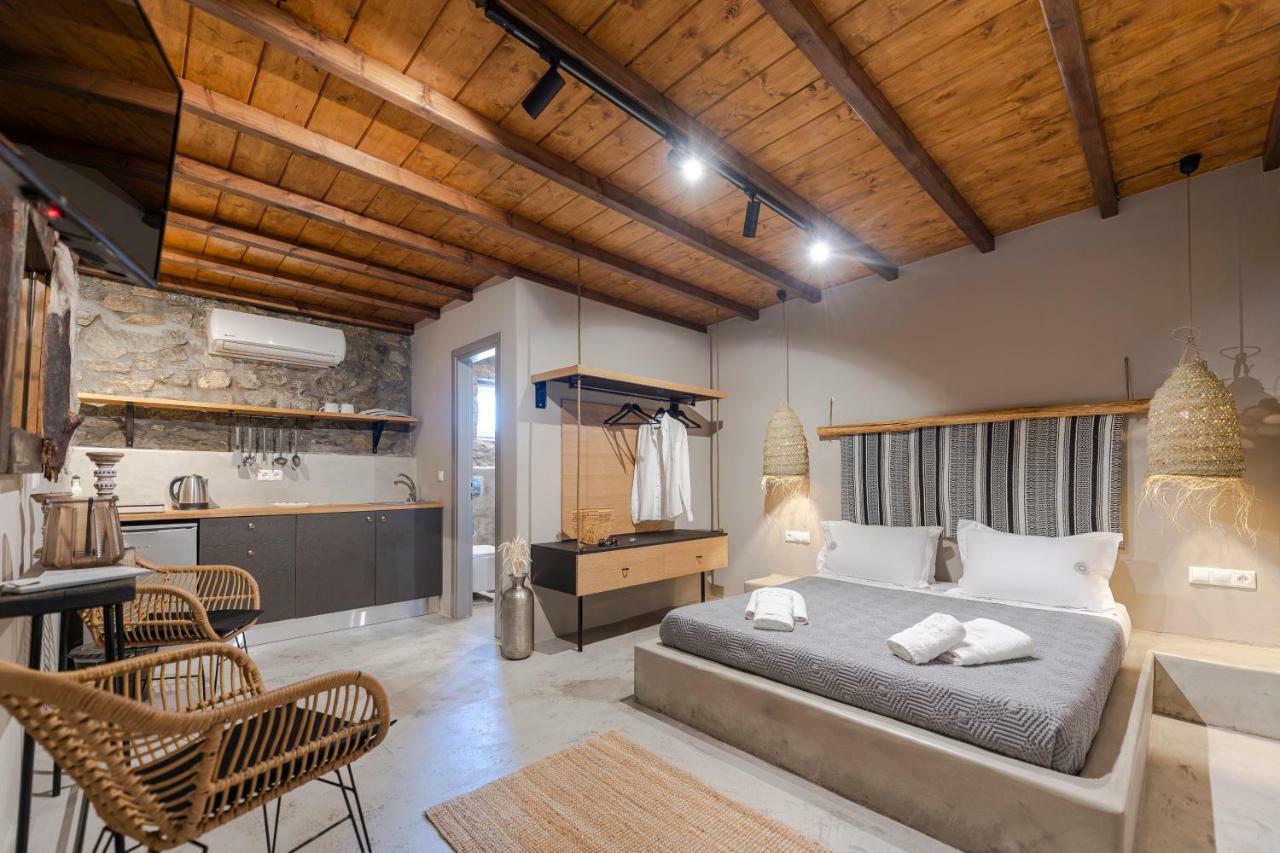 White And Grey 2 Apartment Mykonos Town Exterior photo
